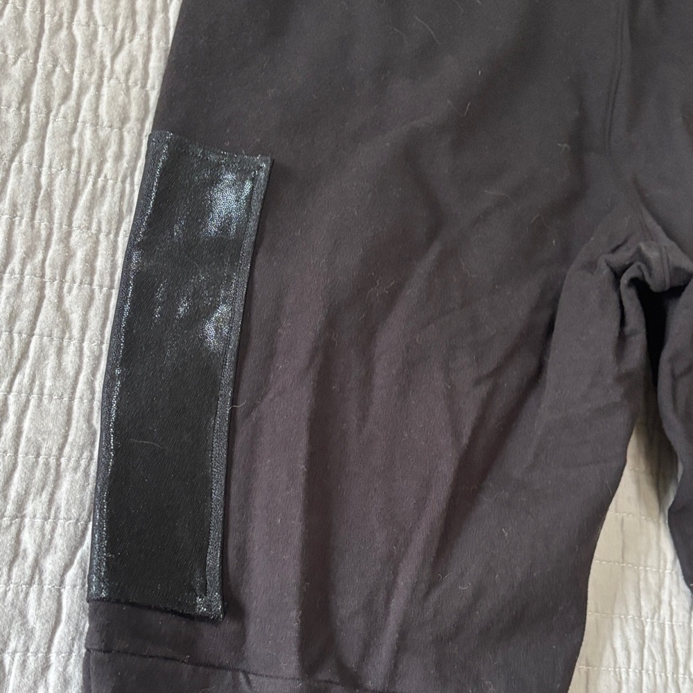 Bloch Black Joggers with Side Detail and Ankle zippers - Picture 7 of 8